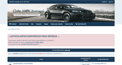 Desktop Screenshot of clubebmwportugal.com